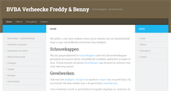 Desktop Screenshot of bvbaverheecke.be